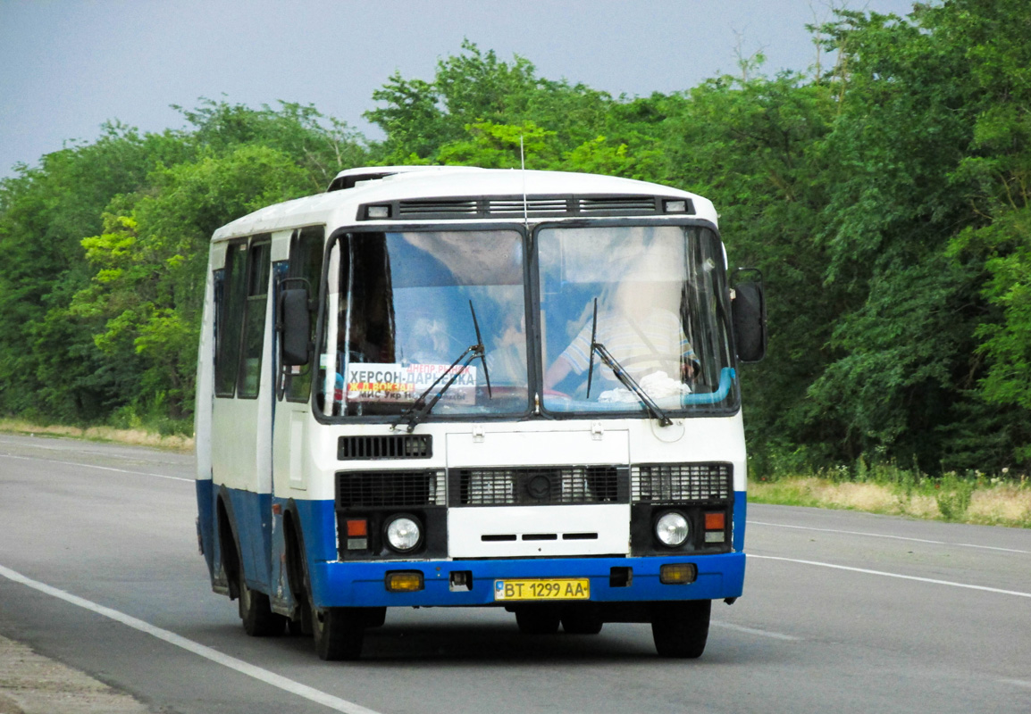 Херсонская область, ПАЗ-32051-110 № BT 1299 AA