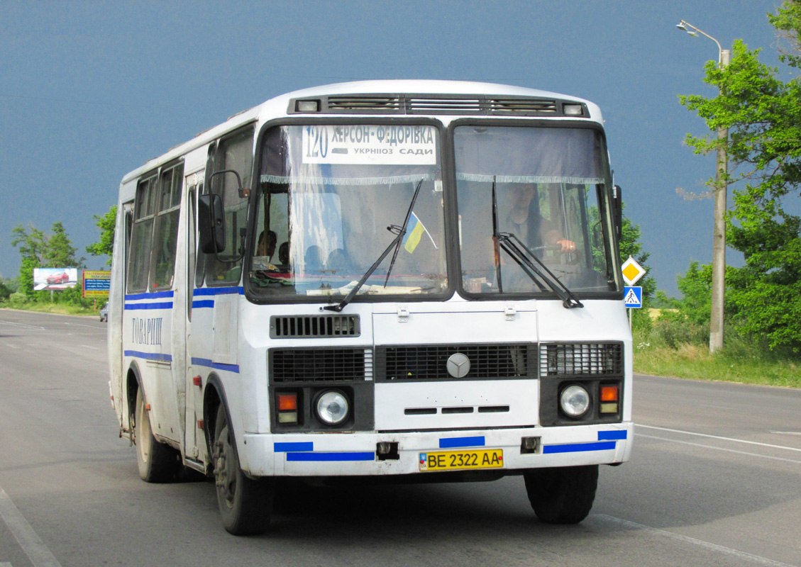 Херсонская область, ПАЗ-32054-07 № BE 2322 AA