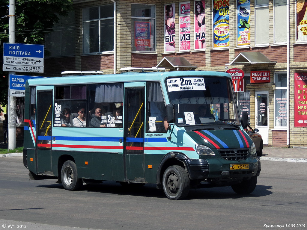 Полтавская область, ГалАЗ-3207.05 "Виктория" № BI 4228 AA