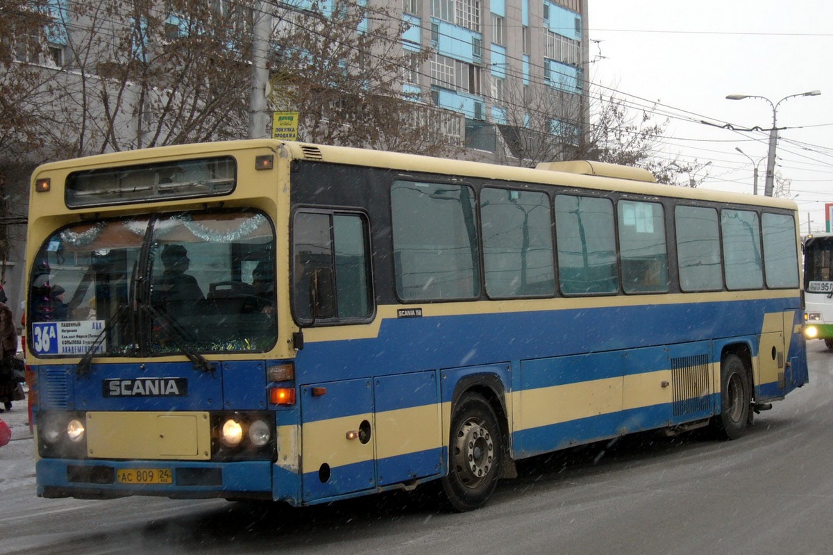 Красноярский край, Scania CR112 № АС 809 24
