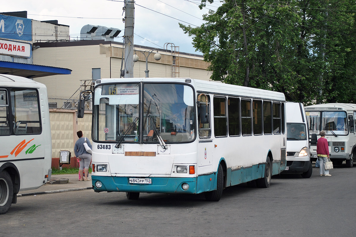 Нижегородская область, ЛиАЗ-5256.25 № 63483