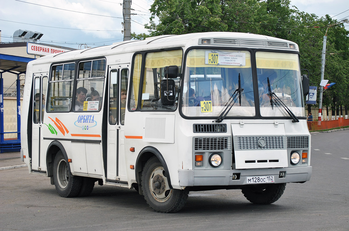 Нижегородская область, ПАЗ-32054 № М 128 ОС 152