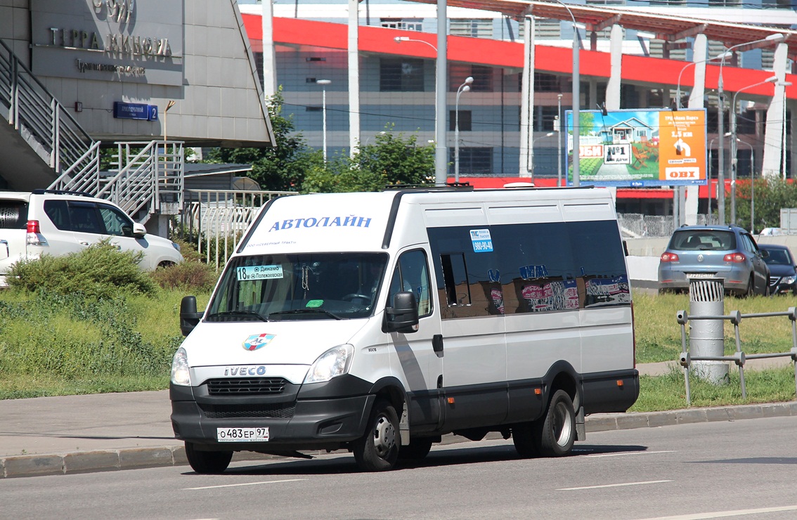 Москва, Нижегородец-2227UU (IVECO Daily) № О 483 ЕР 97