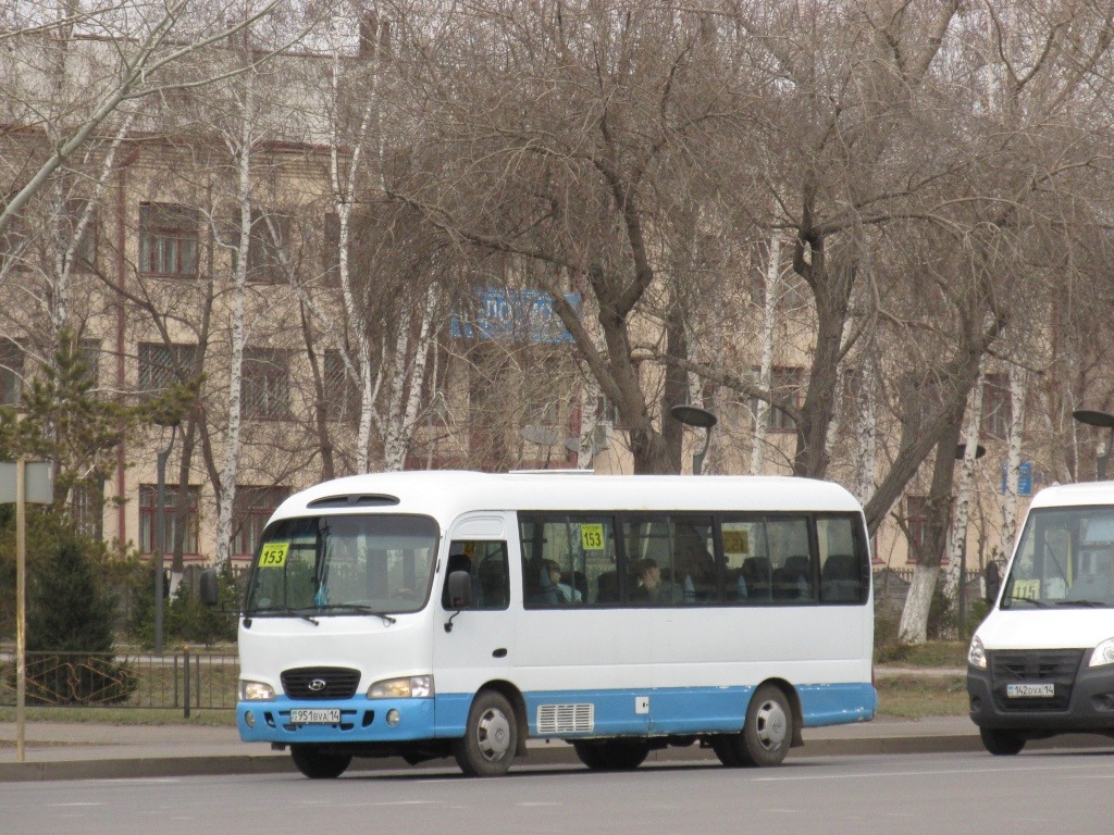 Павлодарская область, Hyundai County Deluxe № 951 BVA 14