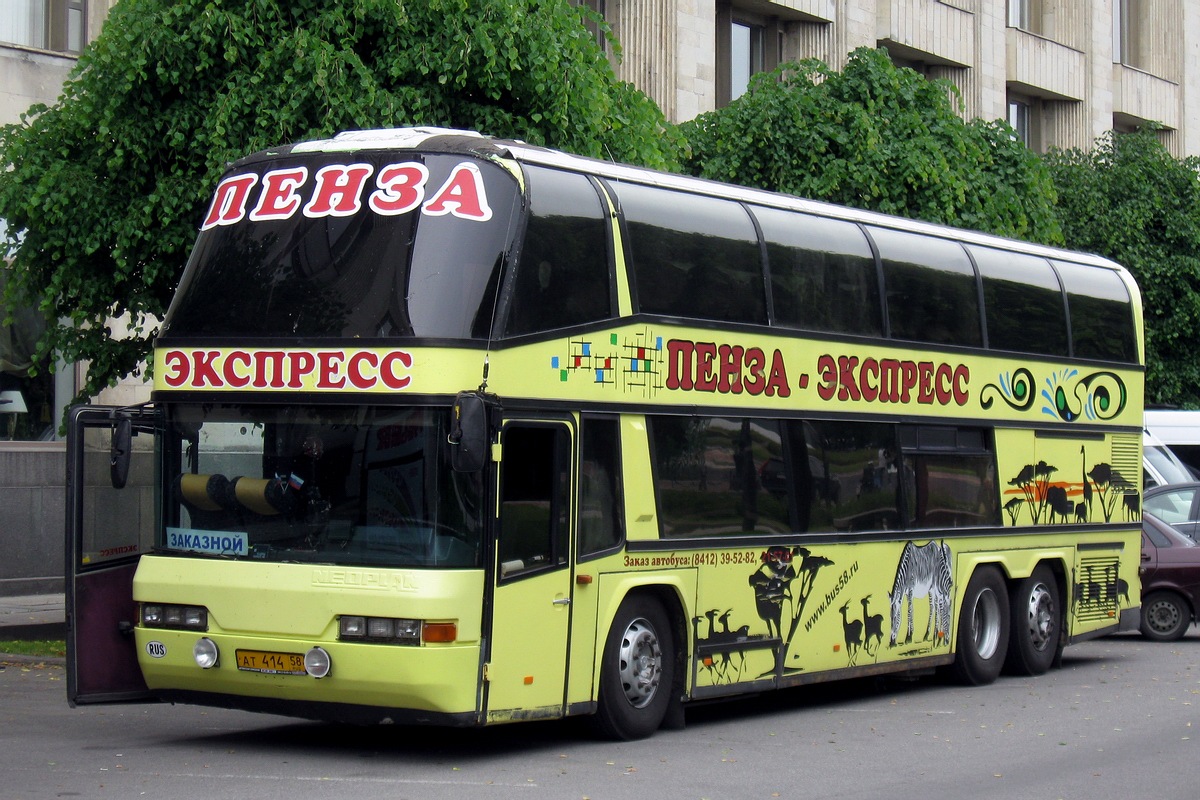 Пензенская область, Neoplan N122/3 Skyliner № АТ 414 58