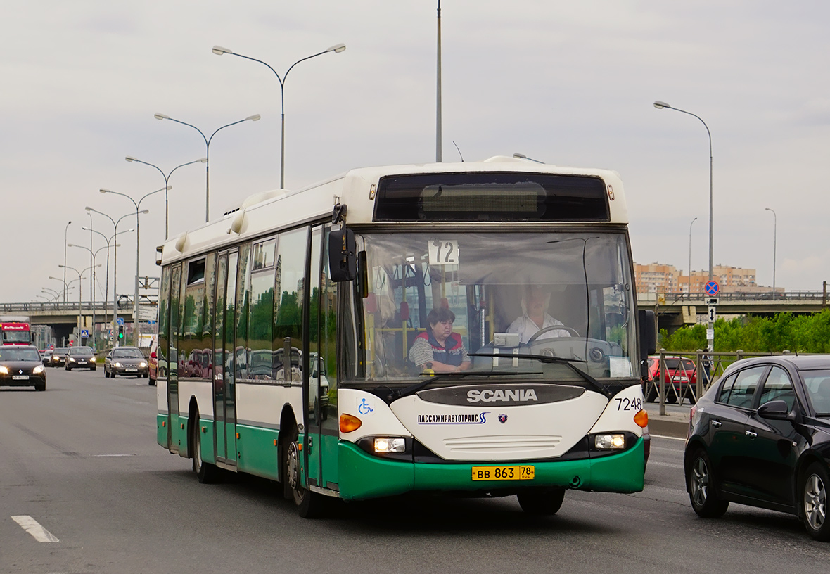 Санкт-Петербург, Scania OmniLink I (Скания-Питер) № 7248