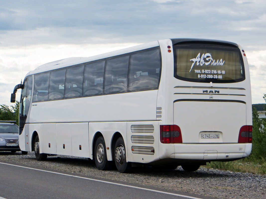 Свердловская область, MAN R08 Lion's Coach L RHC444 L № С 745 УО 96