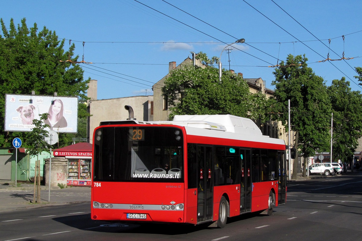 Lithuania, Solaris Urbino III 12 CNG # 784