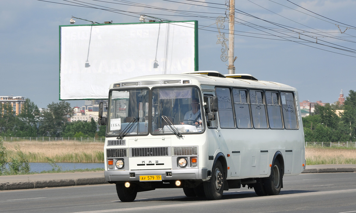 Омская область, ПАЗ-4234 № АУ 579 55