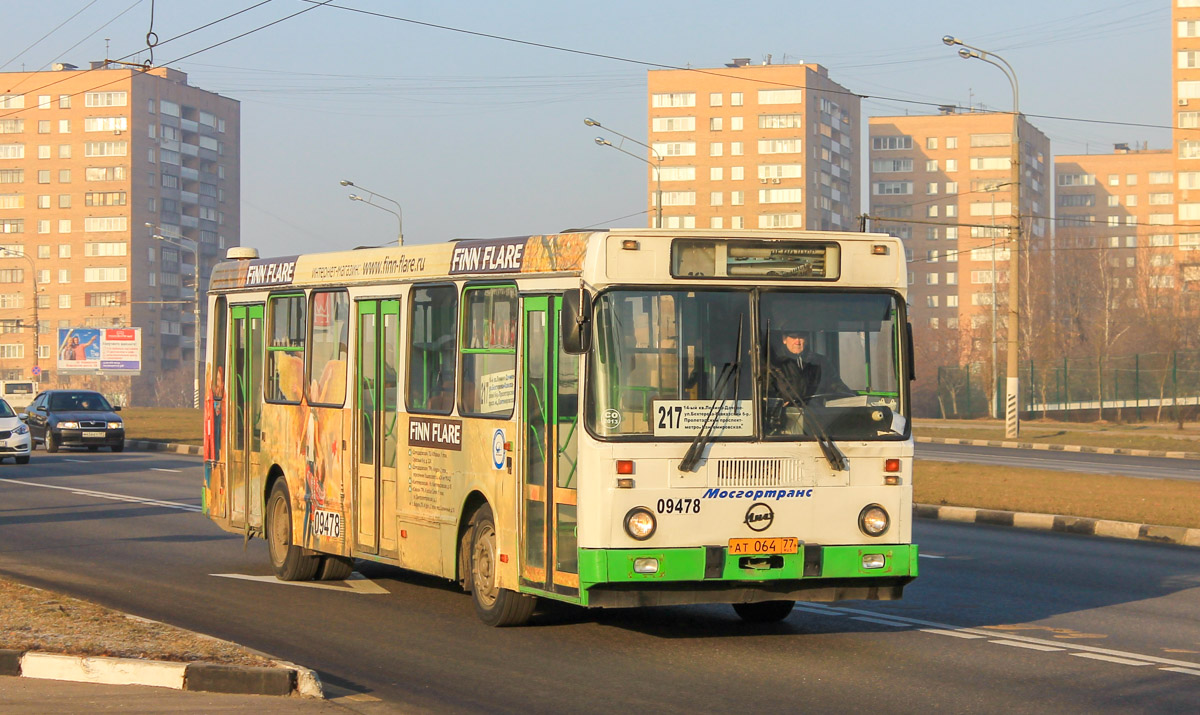 Москва, ЛиАЗ-5256.25 № 09478