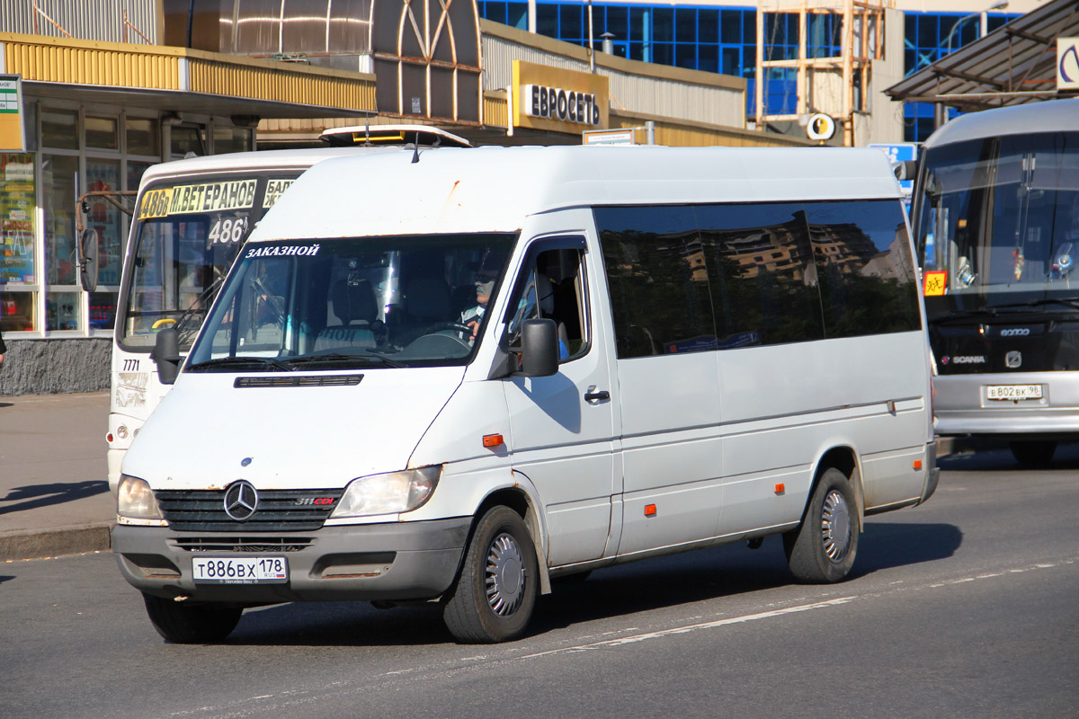 Санкт-Петербург, Mercedes-Benz Sprinter W903 311CDI № Т 886 ВХ 178