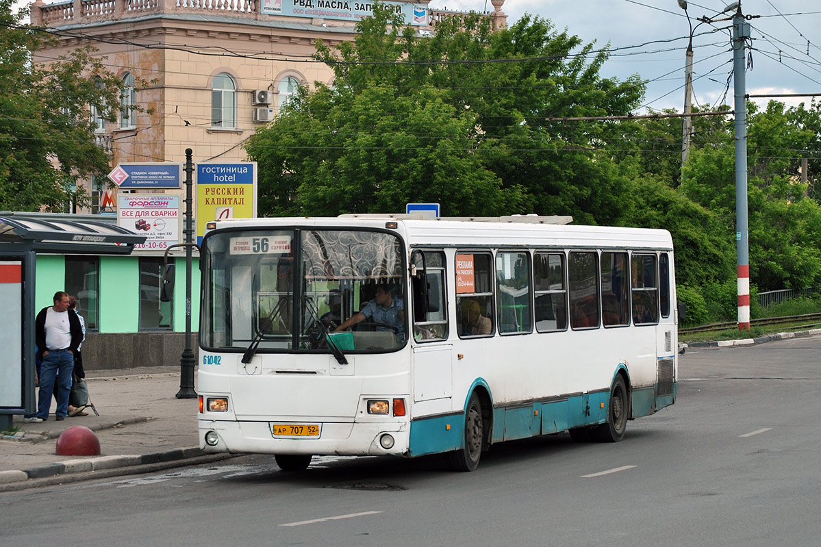 Nizhegorodskaya region, LiAZ-5256.26 # 61042