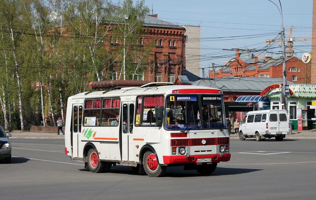 Томская область, ПАЗ-32054 № Е 073 МО 70