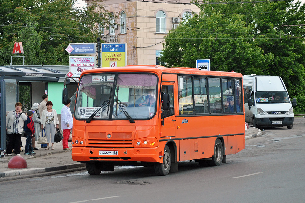 Nizhegorodskaya region, PAZ-320402-05 č. К 446 УС 152