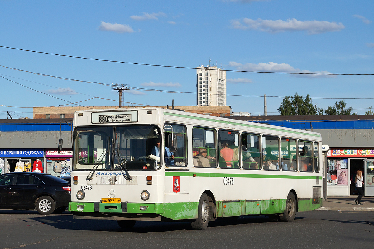 Москва, ЛиАЗ-5256.25 № 03478