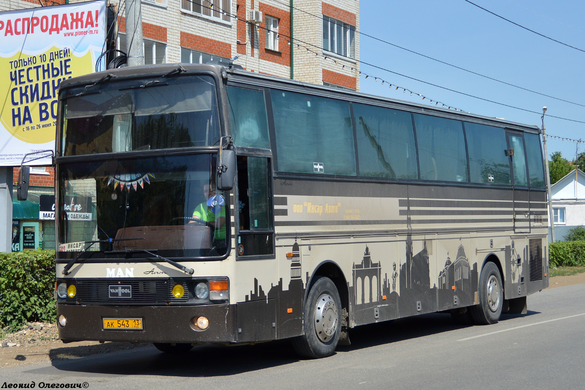 Мордовия, Van Hool T815 Acron № АК 543 13 — Фото — Автобусный транспорт