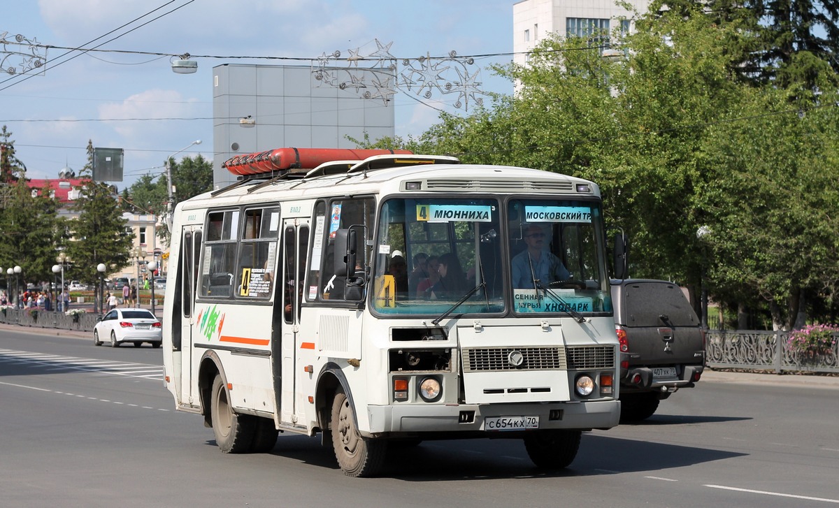 Томская область, ПАЗ-32054 № С 654 КХ 70