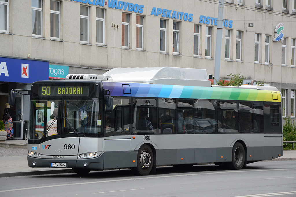 Литва, Solaris Urbino III 12 CNG № 960