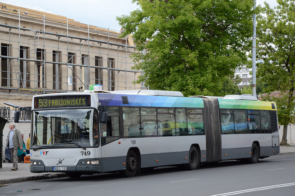 Литва, Volvo 7700A № 749