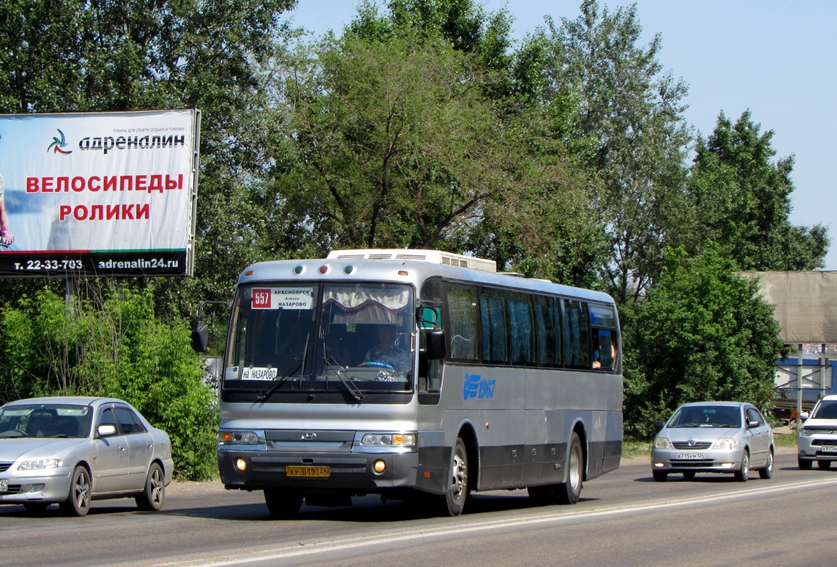 Красноярский край, Hyundai AeroSpace LD № АУ 019 24 — Фото — Автобусный  транспорт