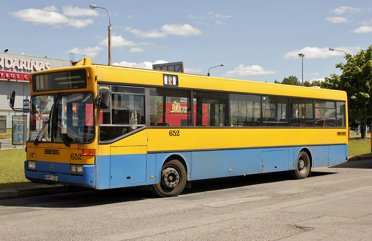 Литва, Mercedes-Benz O405 № 652