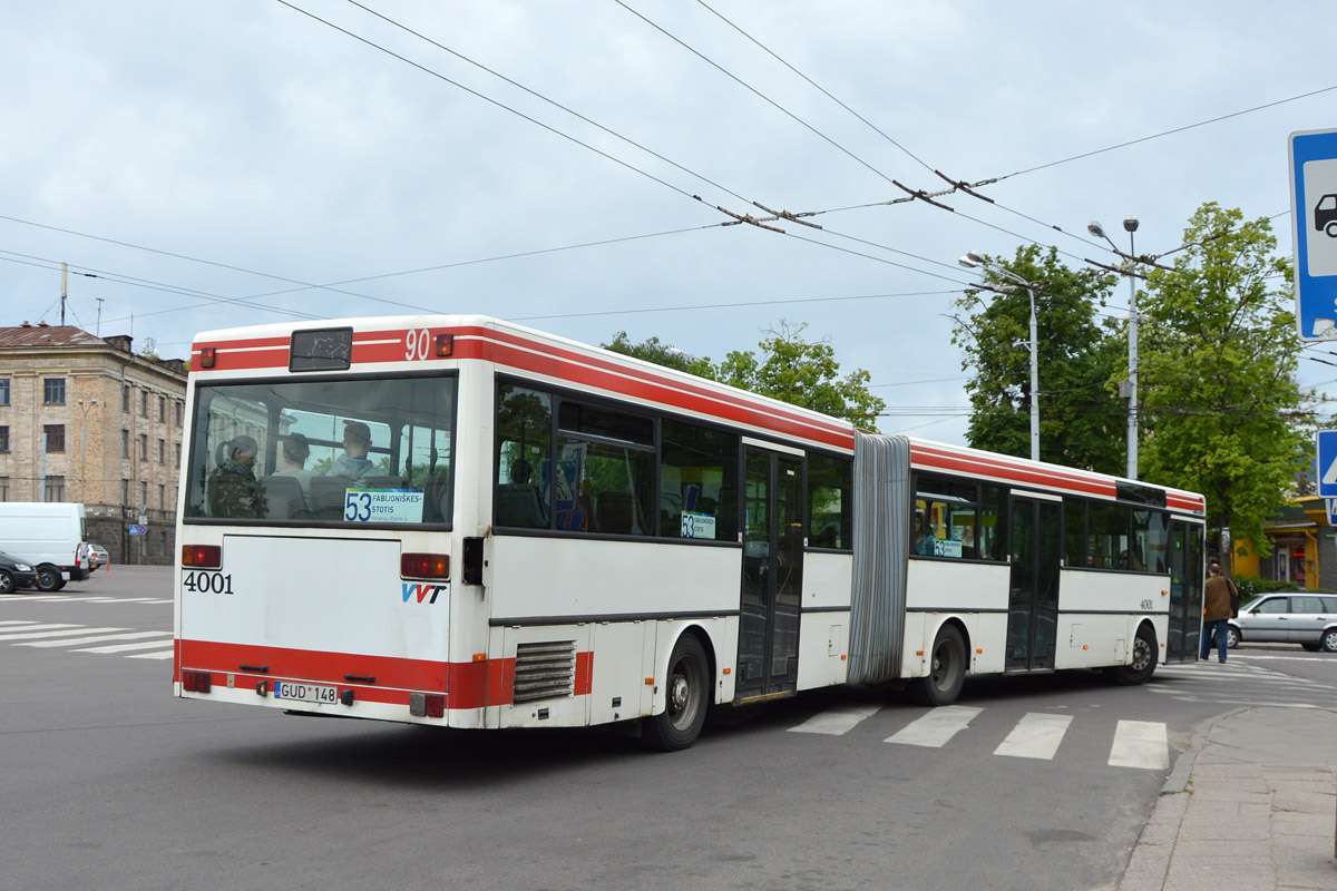 Литва, Mercedes-Benz O405G № 4001