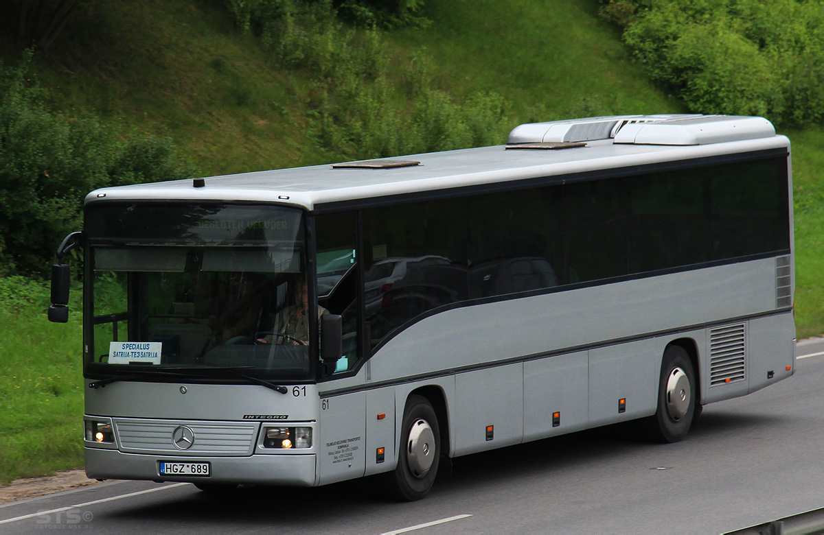 Lithuania, Mercedes-Benz O550 Integro # 61