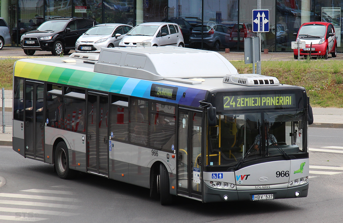 Литва, Solaris Urbino III 12 CNG № 966