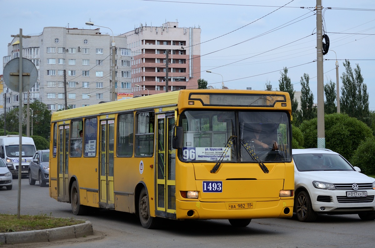 Омская область, ЛиАЗ-5256.25 № 1493