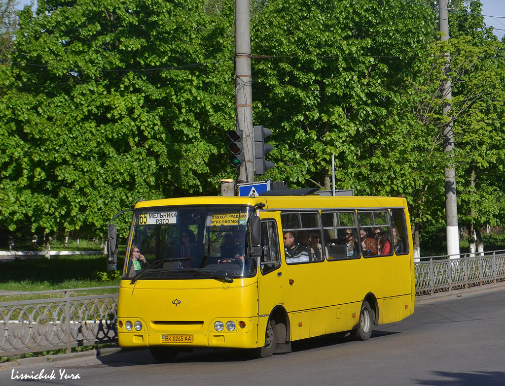 Ровненская область, Богдан А092 (Y99-C39) № BK 0265 AA