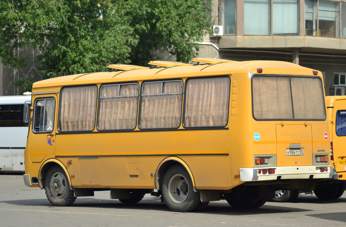 Омская область, ПАЗ-32053-70 № Н 986 ТТ 55