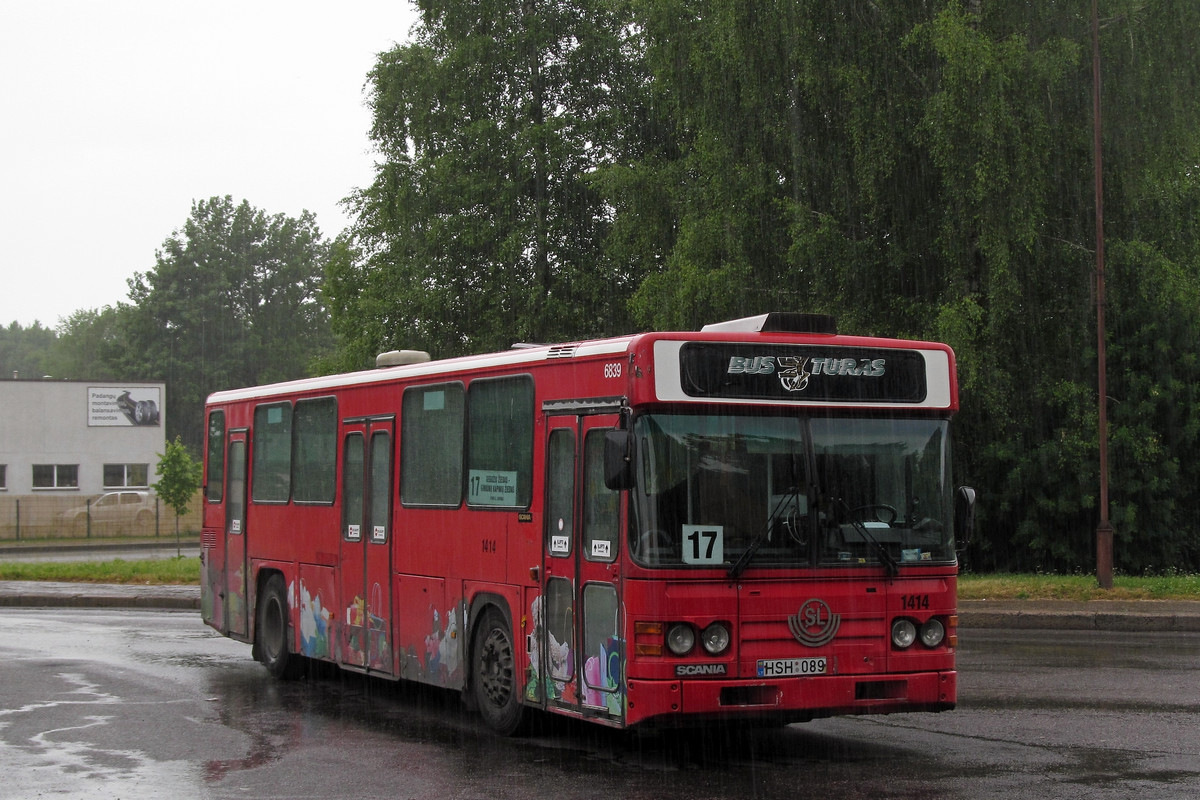 Litva, Scania CN113CLB č. 1414