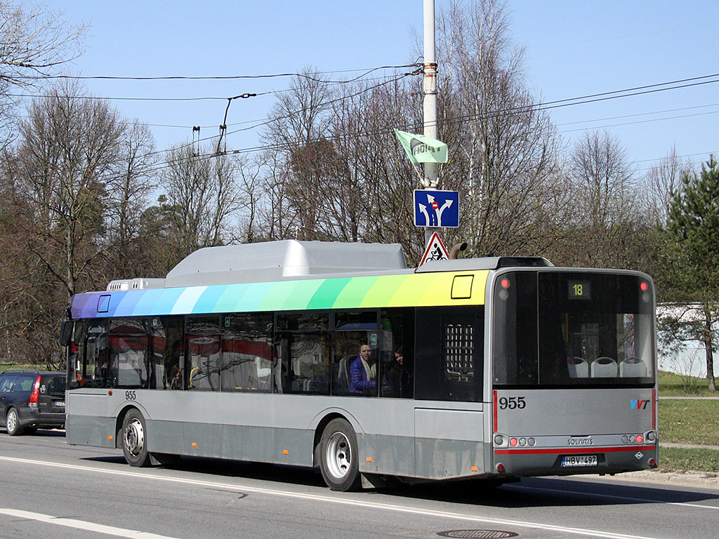 Литва, Solaris Urbino III 12 CNG № 955