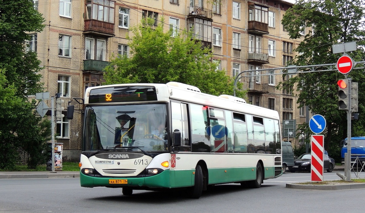 Санкт-Петербург, Scania OmniLink I (Скания-Питер) № 6913