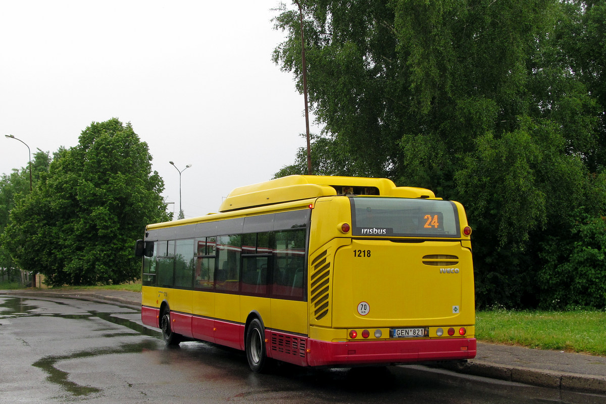 Литва, Irisbus Citelis 12M CNG № 1218