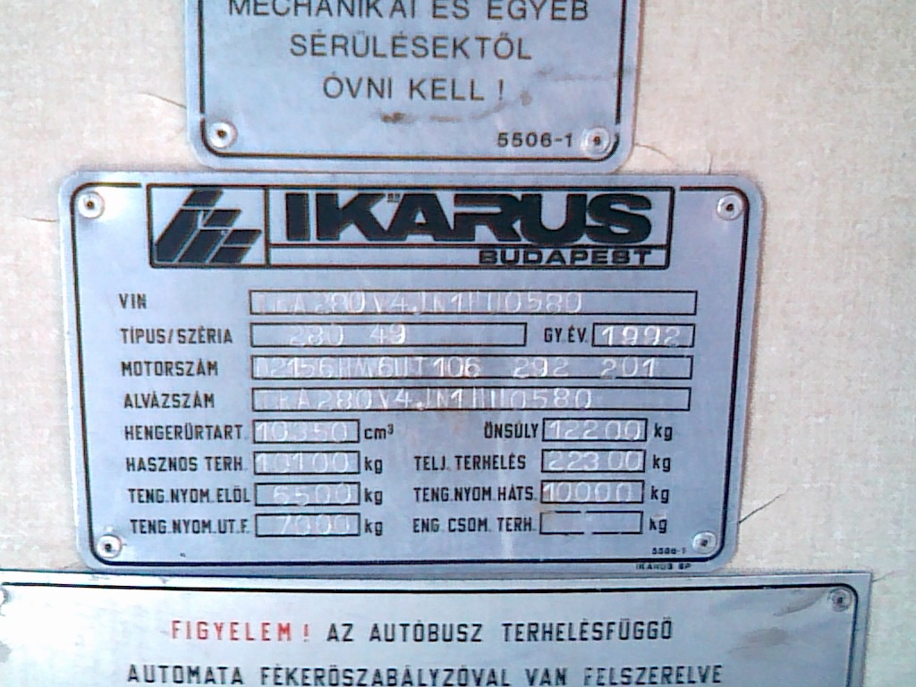 Венгрия, Ikarus 280.49 № 08-02