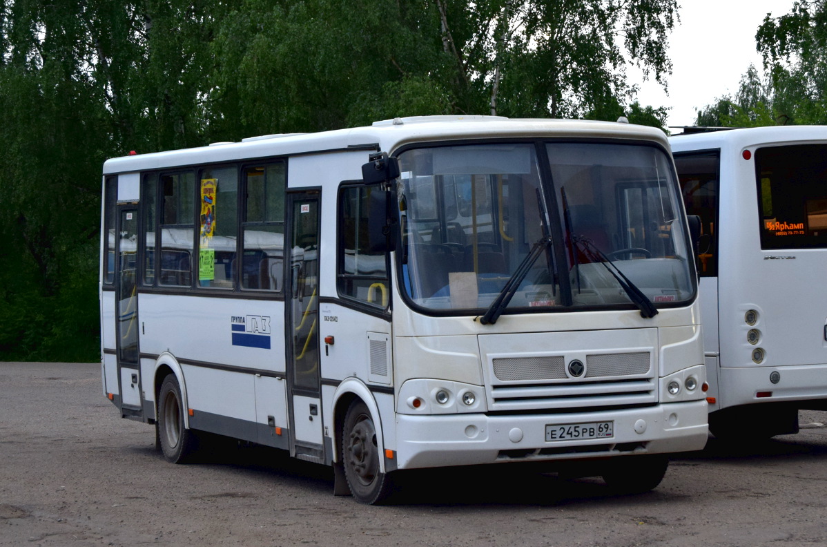 Tver Region, PAZ-320412-05 Nr. Е 245 РВ 69