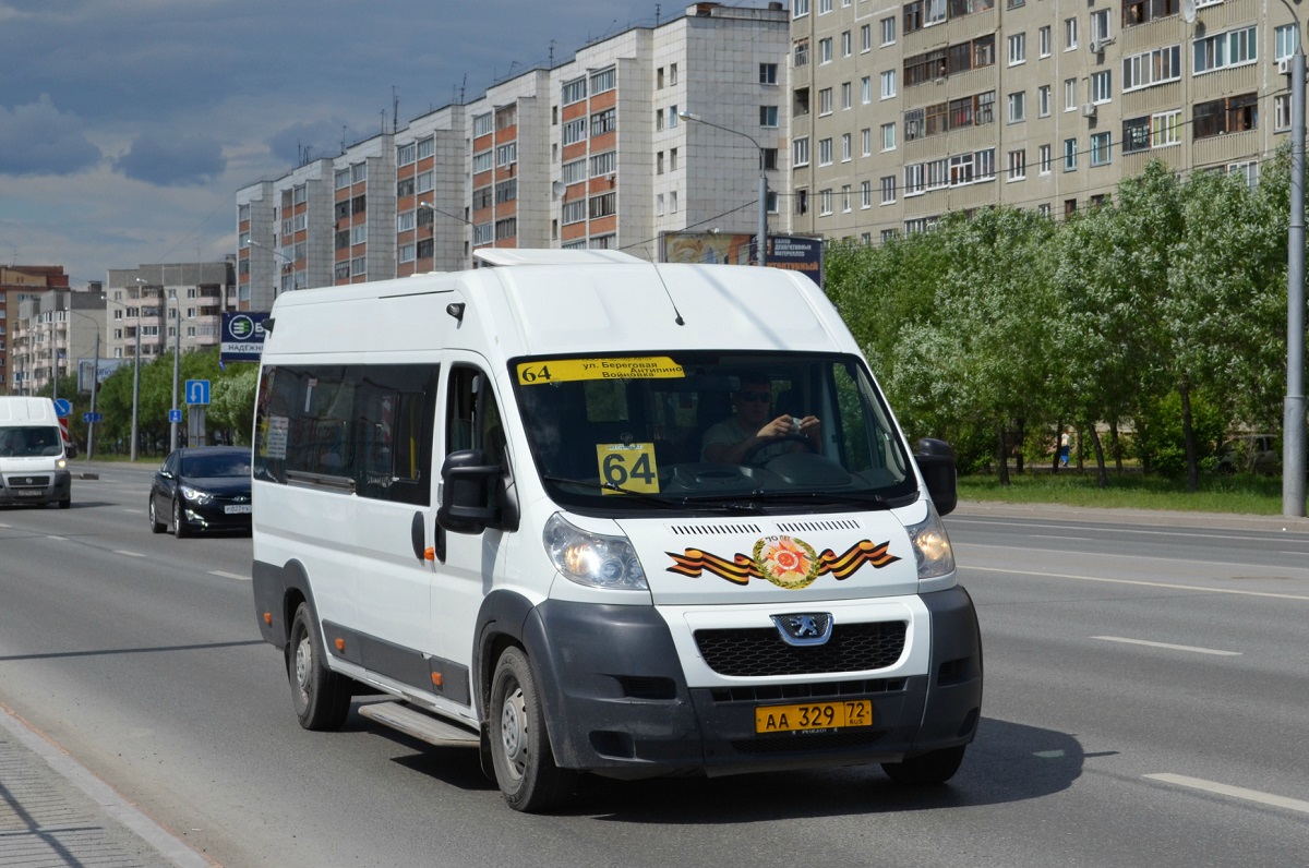 Тюменская область, Нижегородец-2227SK (Peugeot Boxer) № АА 329 72