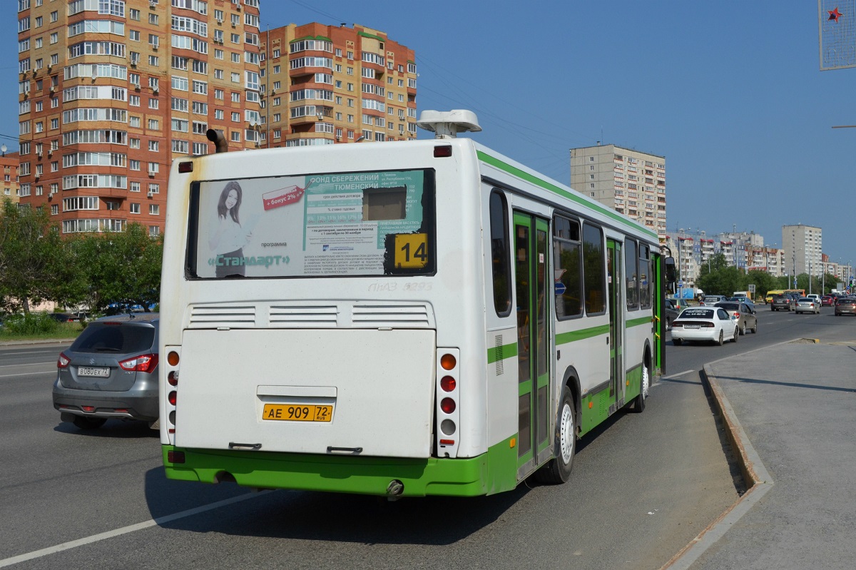 Тюменская область, ЛиАЗ-5293.00 № АЕ 909 72