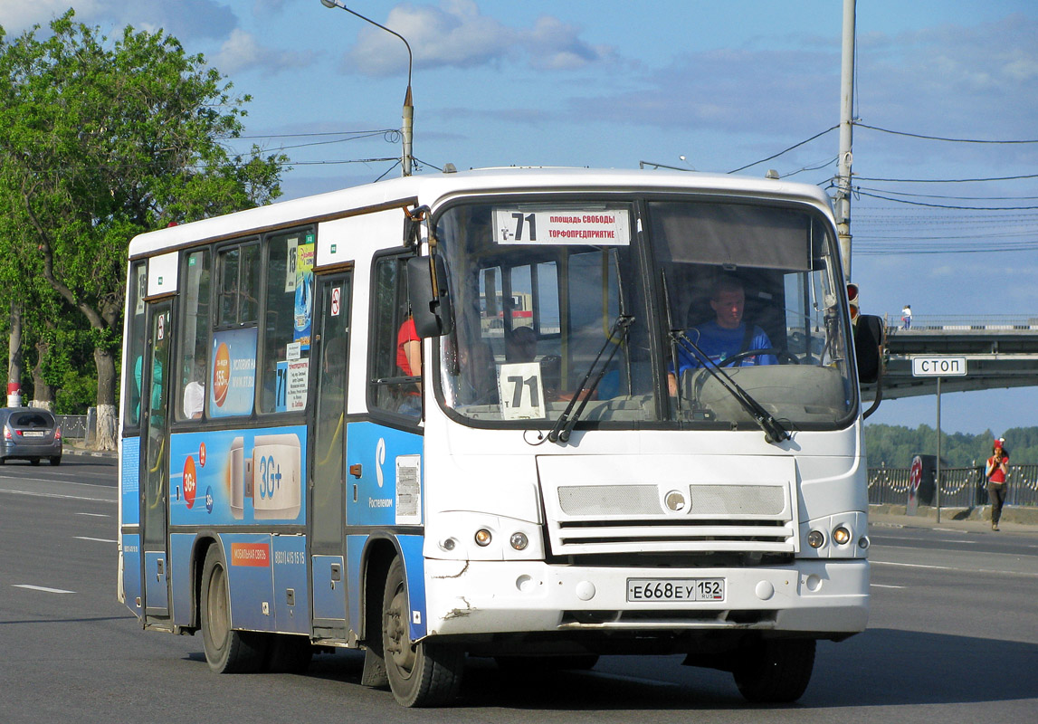 Нижегородская область, ПАЗ-320402-03 № Е 668 ЕУ 152