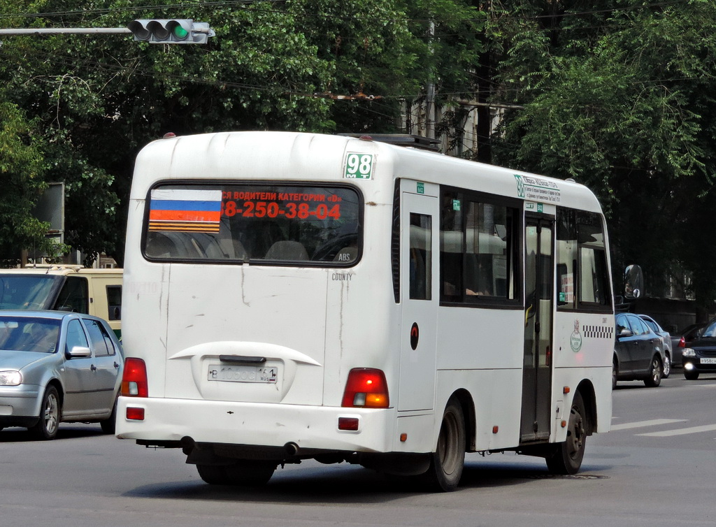 Ростовская область, Hyundai County SWB C08 (ТагАЗ) № 002110