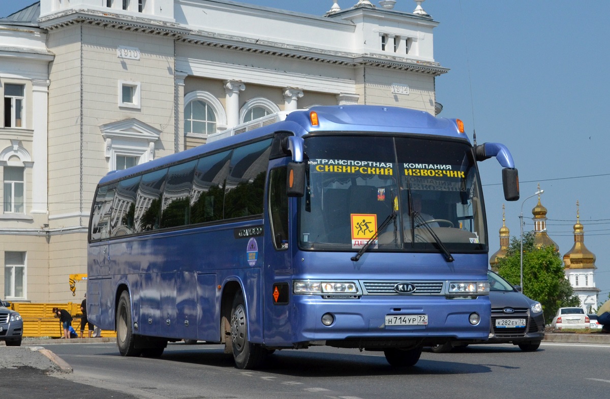 Тюменская область, Kia Granbird № Н 714 УР 72