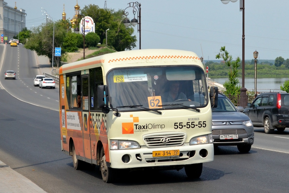 Тюменская область, Hyundai County SWB C08 (РЗГА) № АН 314 72