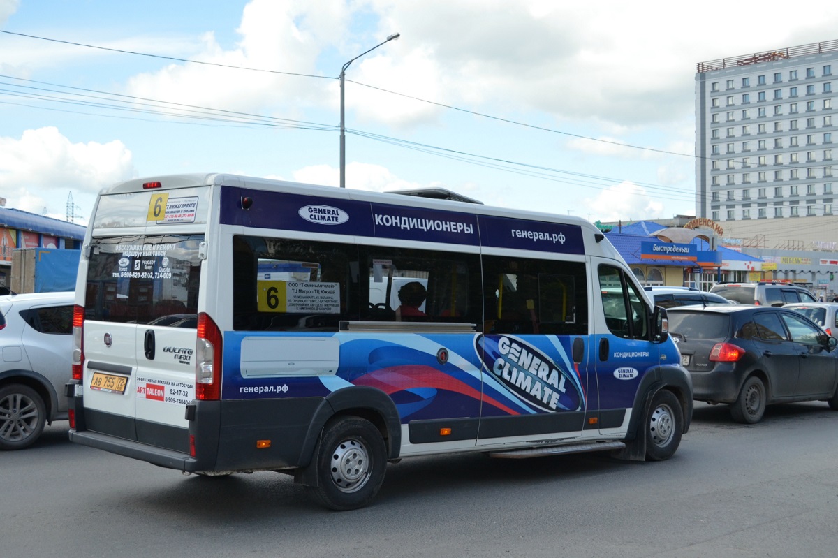 Тюменская область, Нижегородец-FST613 (FIAT Ducato) № АВ 755 72