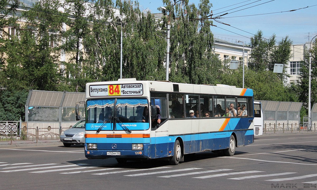 Kraj Krasnojarski, Mercedes-Benz O405 Nr У 753 МР 124