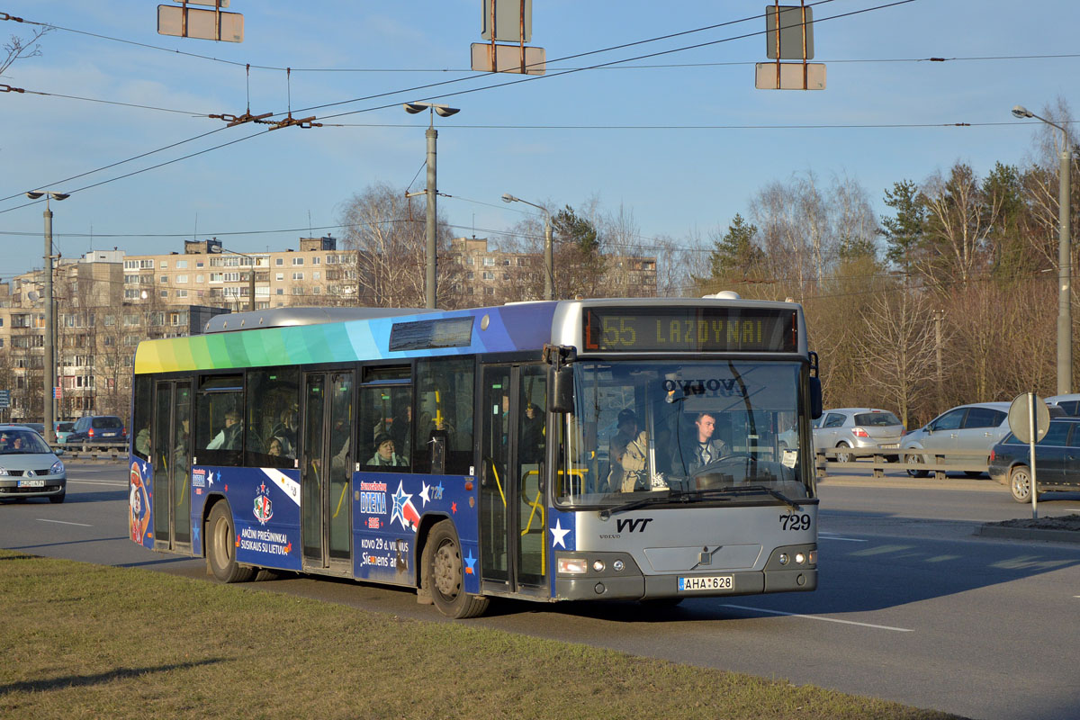 Литва, Volvo 7700 № 729