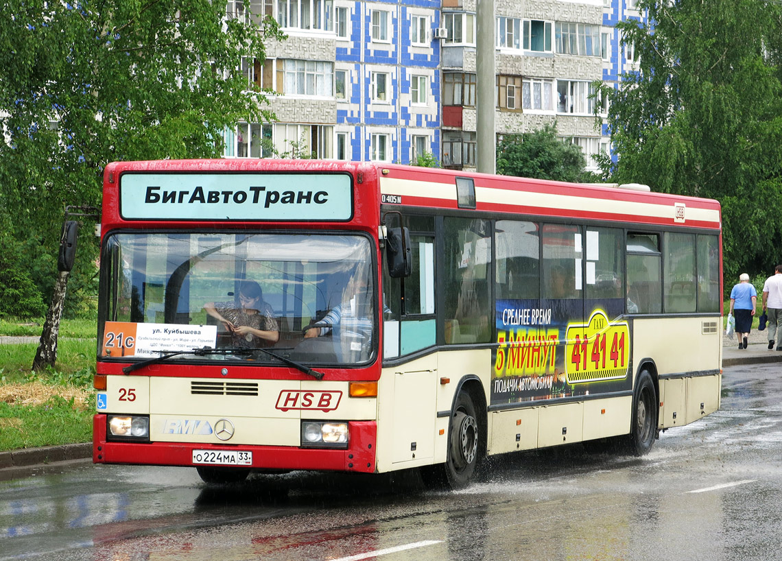 Владимирская область, Mercedes-Benz O405N2 № О 224 МА 33