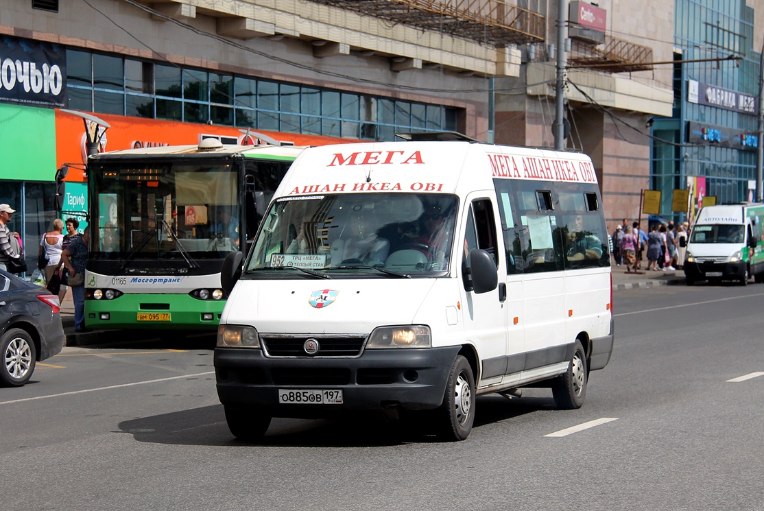 Москва, FIAT Ducato 244 CSMMC-RLL, -RTL № О 885 ОВ 197