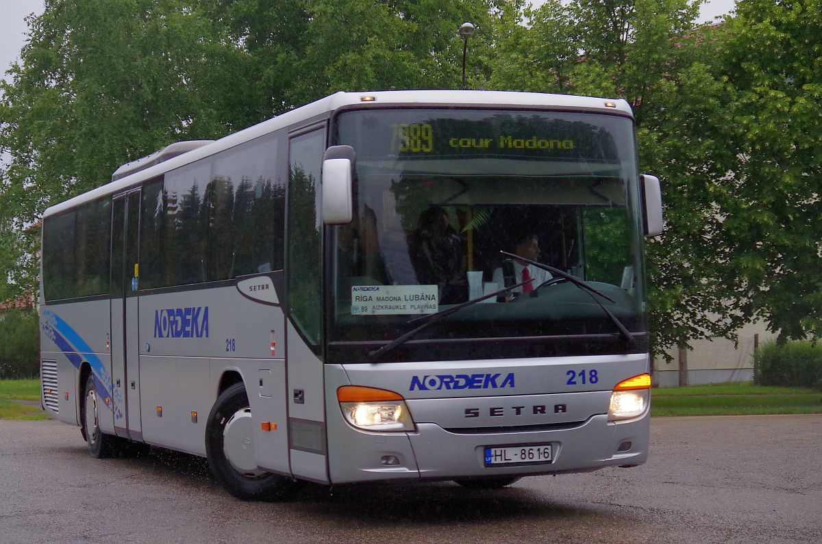 Латвия, Setra S415UL № 218