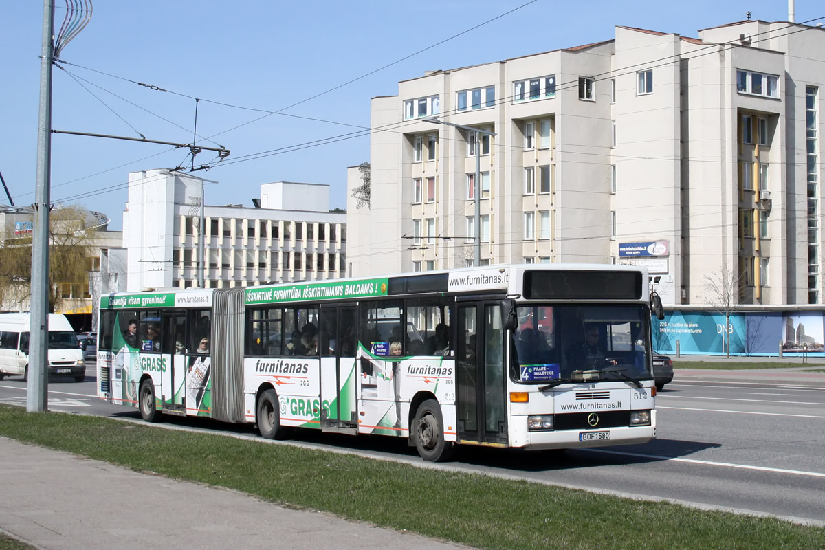 Литва, Mercedes-Benz O405GN № 512